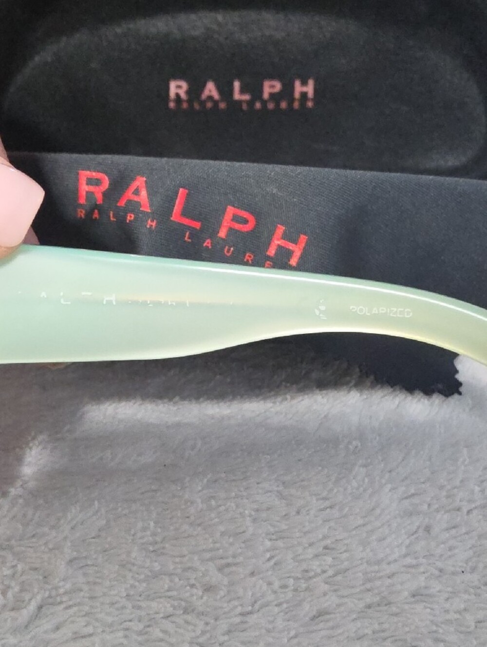 Ralph Lauren Tortoise Shell Sunglasses with Brown Gradient Lenses - Picture 4 of 11